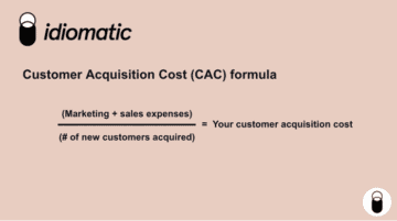 customer acquisition cost CAC formula
